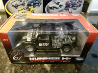 1:18 Diecast Highway Hwy 61 Hummer H2 Workd Poker Tour