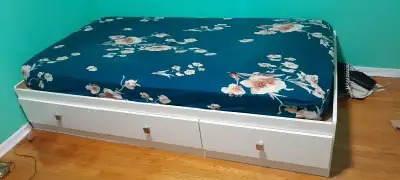 Twin size Captain Bed with drawers., View more