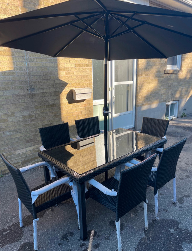 Outdoor Patio Dining Furniture Set dans Mobilier pour terrasse et jardin  à Ville de Toronto