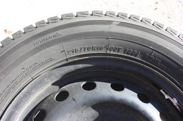 4 Yokohama  Ice Guard 215-70-16 Tires in Tires & Rims in Leamington - Image 2
