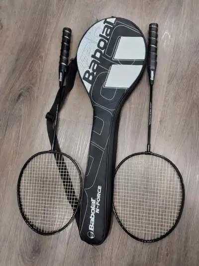 Badminton for two with case., View more