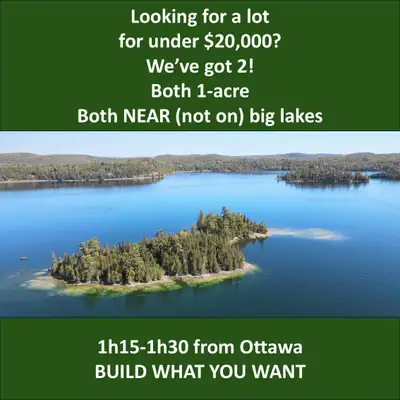 Two Lots. $19,500 Each. No Joke. Yes — we actually have land under $20K. Not usually. But now? We’ve...