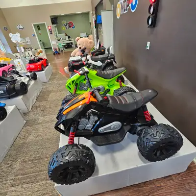 Introducing our 24V ATV 7 Edition Ride-On Quad, now available for rent at just $44.88 per day! This...