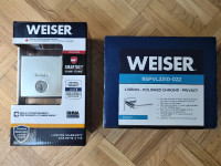 WEISER Grade 1 Door Lock and Handle Set NEW