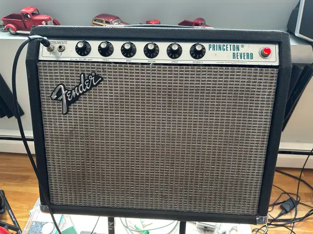 1978 Fender Princeton Reverb Amp in Amps & Pedals in Bedford - Image 3