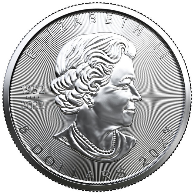"Selling 2023 Maple Leaf Silver Coin - Limited Edition Precious in Jewellery & Watches in Abbotsford