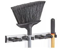 Quick Adjust Mop/Broom Holder - 20" Garage Organizer (G)