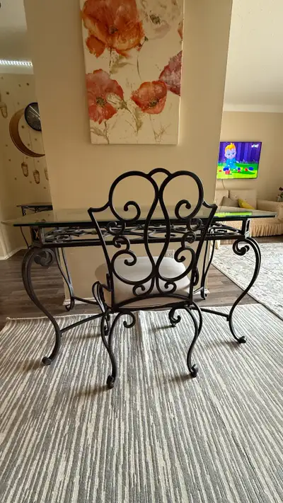 Bombay desk with chair, View more