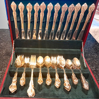 Cutlery - 12 pc Gold Plated set