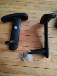 PAIR HEIGHT ADJUSTABLE ARMS FOR OFFICE CHAIR RECLINER