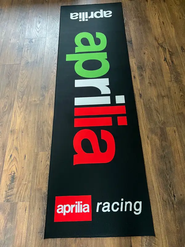 Vespa piaggio scooter display carpets runner mat rug garage cave in Other in Barrie - Image 9