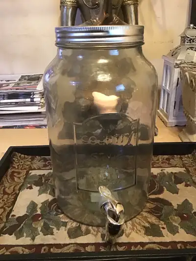 Jar Glass Drink & Beverage Dispenser 5.75 L, View more