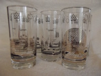 7 verres commémoratifs de l' Expo 67