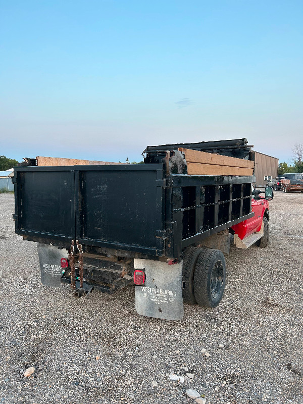 2000 f-450 dump truck 7.3 6 speed manual in Cars & Trucks in Winnipeg - Image 3