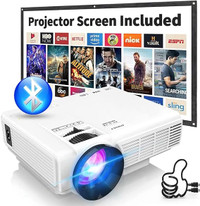 tv projector with large screen