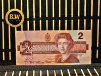 1986 Canadian      $2 Banknote