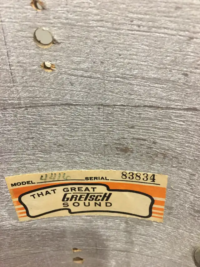 4 piece 1970's Gretsch drums for sale in Drums & Percussion in St. Catharines - Image 4