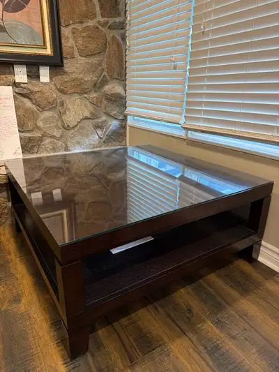 Large True Wood Centre / Coffee table, View more