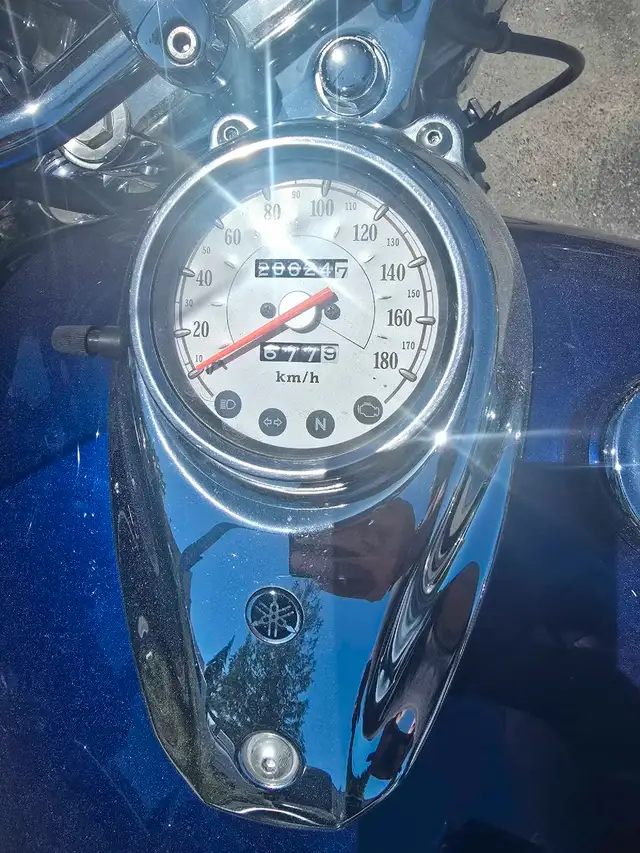2007 Yamaha vstar 650 in Street, Cruisers & Choppers in Delta/Surrey/Langley - Image 3