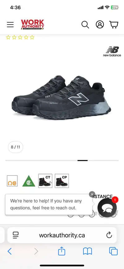  Steel toe work shoes New balance, View more