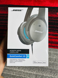  Bose QuietComfort 25 acoustic headphones(Unopened sealed box)