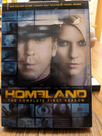 BRAND NEW- Homeland Complete First Season DVD 2012 Claire Danes