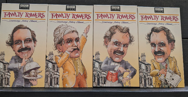 Fawlty Towers 4 VHS boxed set dans CD, DVD et Blu-ray  à Région d’Oakville/Halton