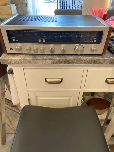 Vintage Kenwood Receiver, View more