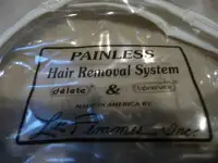 Painless Manual Hair Removal System with 4 new replacement Disks