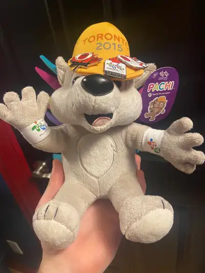 Pan Am Games Toronto 2015 Plush Pachi porcupine Plush 9" Tall, View more