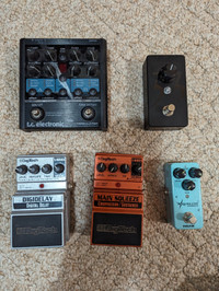 Guitar pedals