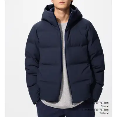 Down Winter Jacket - Men's Medium, View more
