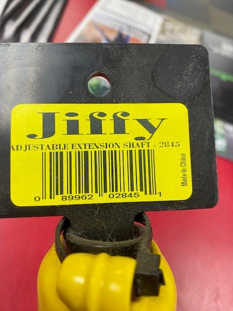 Jiffy Adjustable Extension Shaft  6"-12" #2845 (3 In Stock) in Fishing, Camping & Outdoors in North Bay - Image 3