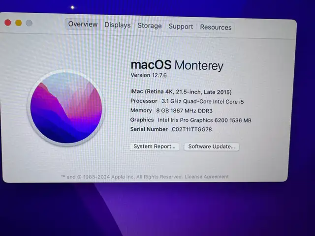 iMac 21.5” (2015)507198798887004161