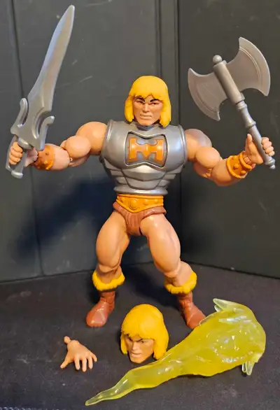 Masters of the Universe Origins Battle Armor He-Man MOTU, View more