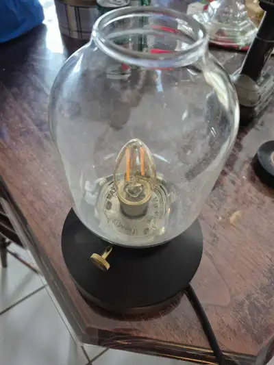 Black IKEA lamp