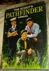 1967 Boy scout The Scout's Pathfinder Annual HCDJ Book