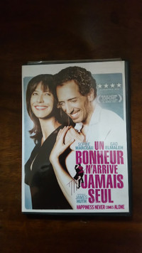 Un Bonheur n'Arrive Jamais Seul DVD avec Sophie Marceau