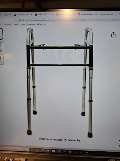 Folding Walker 4 Feet Brand New, View more