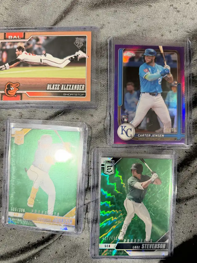 Topps Chrome Baseball Cards