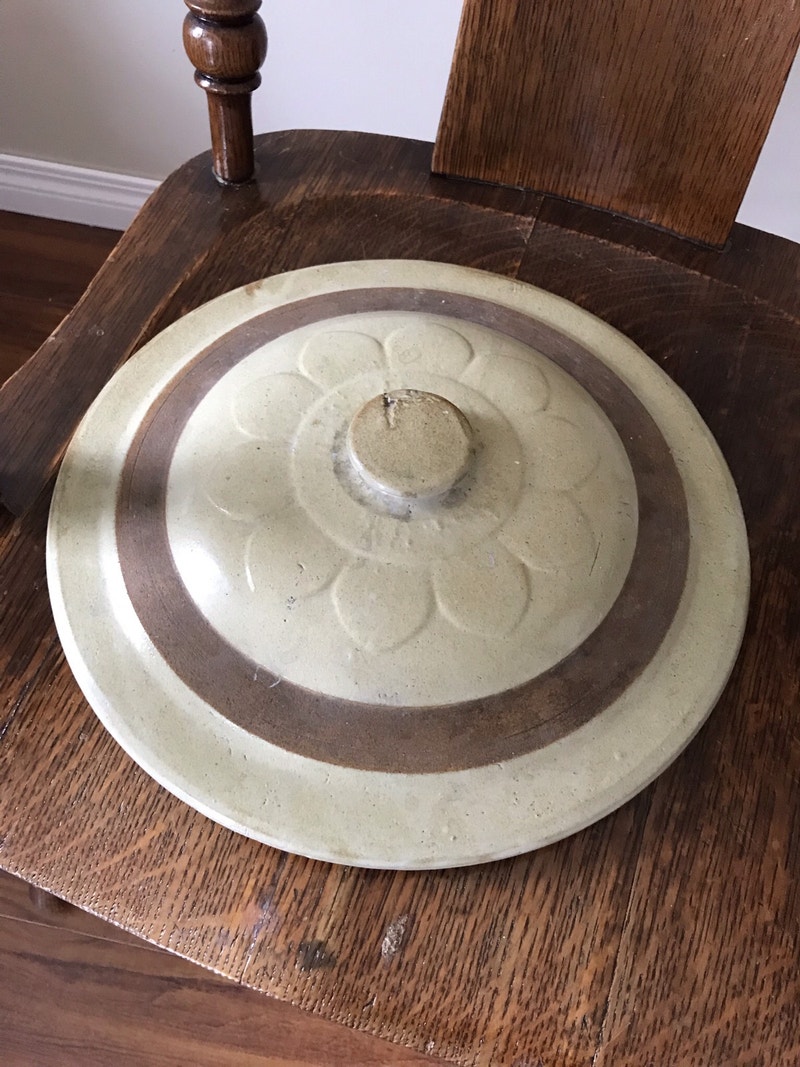 Antique 5 Gallon Original Red Wing Crock Lid Arts & Collectibles Winnipeg Kijiji