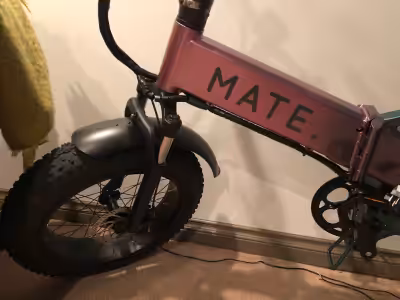 Brand New E-bike by Mate. Bought in 2019. Bought for the farm but never got there because of Covid....