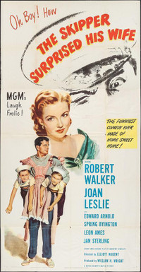 Original Large 3-Sheet MGM 1950 Movie poster, 6-feet tall
