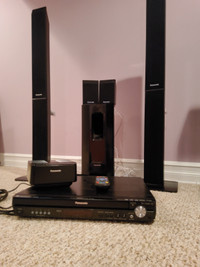 5disc DVD Panasonic Home theater surround sound system 