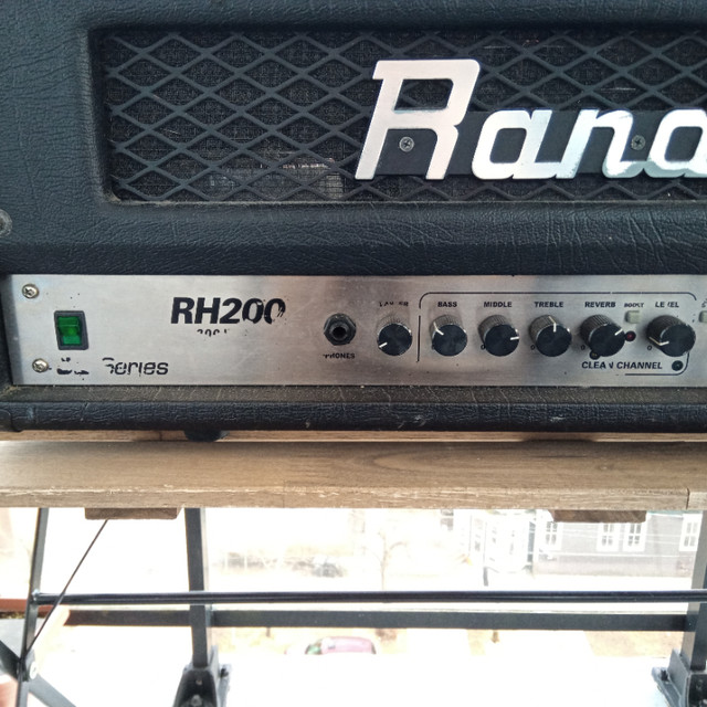 BROKEN/AS IS: Randall RH200, 200W Solid State Guitar Amp in Amps & Pedals in City of Halifax - Image 3
