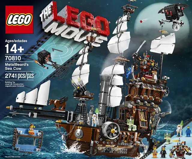 LEGO Movie Metalbeard's Sea Cow Set # 70810 - BNIB and UNUSED