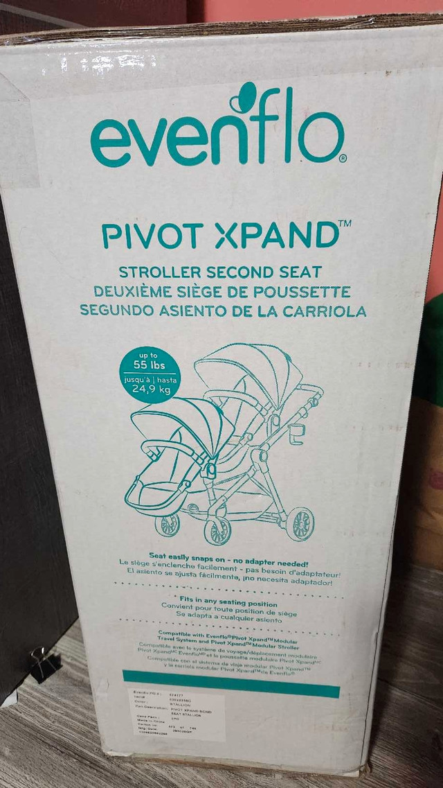 Evenflo pivot expand double stroller in Strollers, Carriers & Car Seats in Corner Brook - Image 2