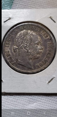 1876 silver coin unc condition 