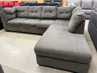 GREY ASHLEY SECTIONAL COUCH SOFA FOR SALE! DELIVERY AVAILABLE!!