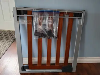 Two available - Munchkin/Brica baby safety gates. Can be installed by compression or with hardware....